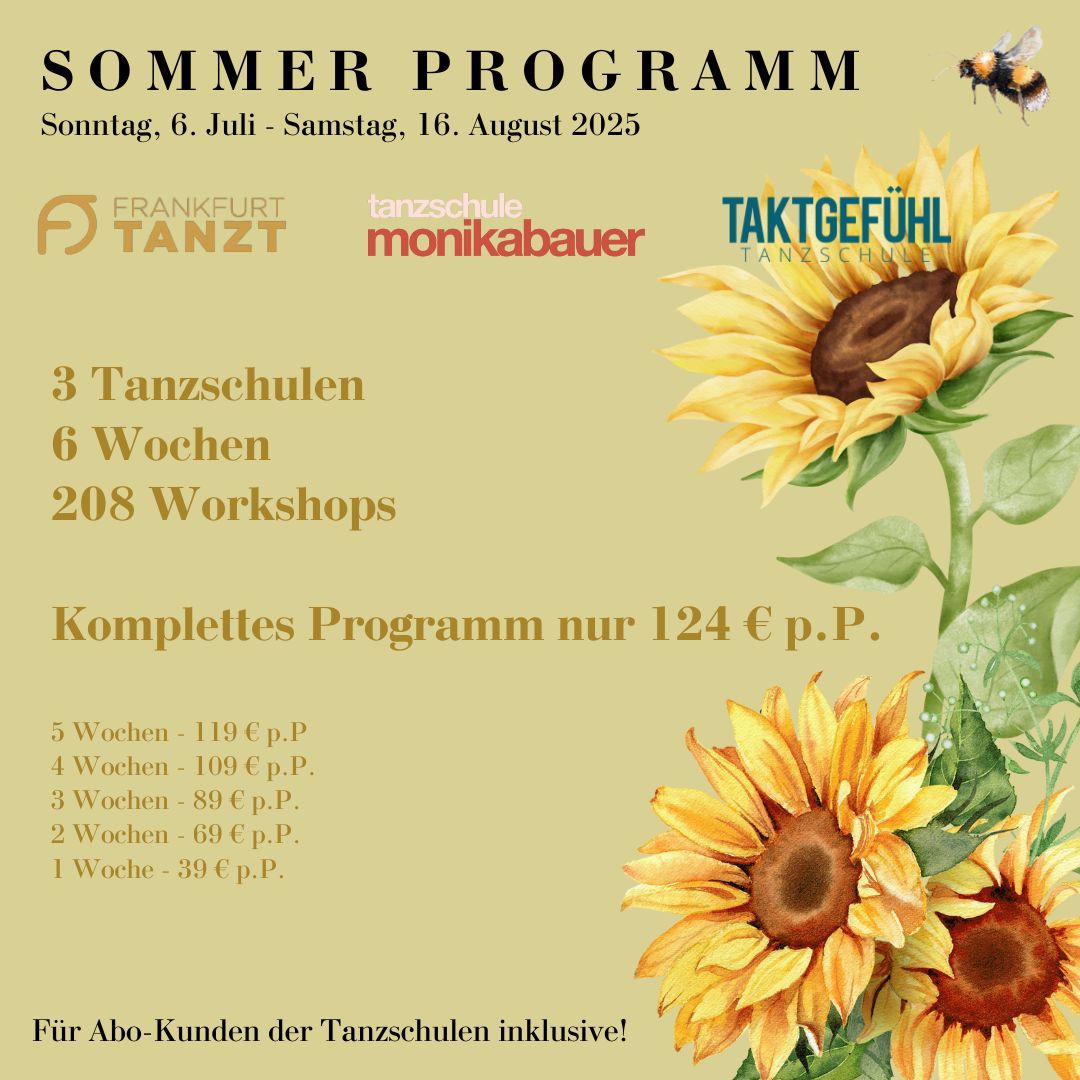 Flyer Sommerprogramm